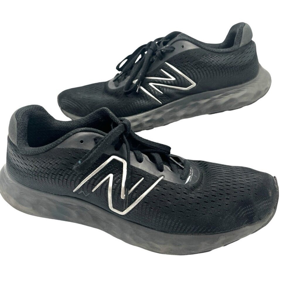 New Balance 520 V8 Running Shoes Men’s Size 13 D Athletic Sneakers Black Silver